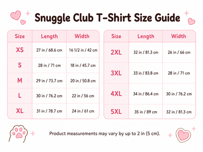 Snuggle Club Peaches Lemonade Stall T-Shirt - Soft Cream